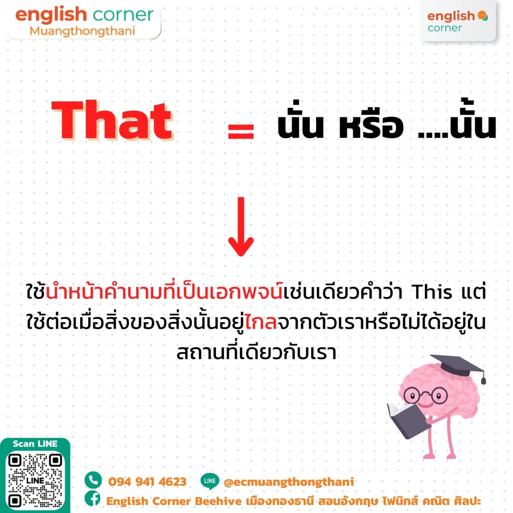 That = นั่น หรือ …..นั้น