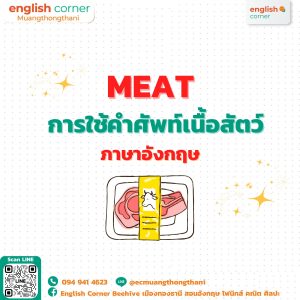 คำศัพท์เกี่ยวกับเนื้อสัตว์ ที่หลายๆคนอาจใช้ผิดโดยไม่รู้ตัว